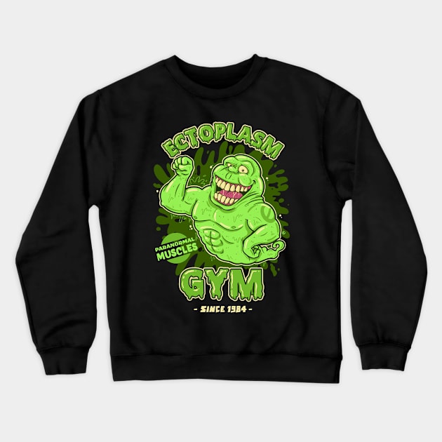 ECTOPLASM GYM Crewneck Sweatshirt by FernandoSala